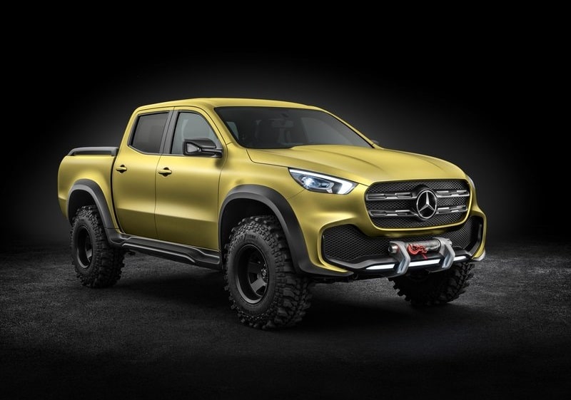 Mercedes-Benz Concept X-Class geniş çamurluk tasarımı