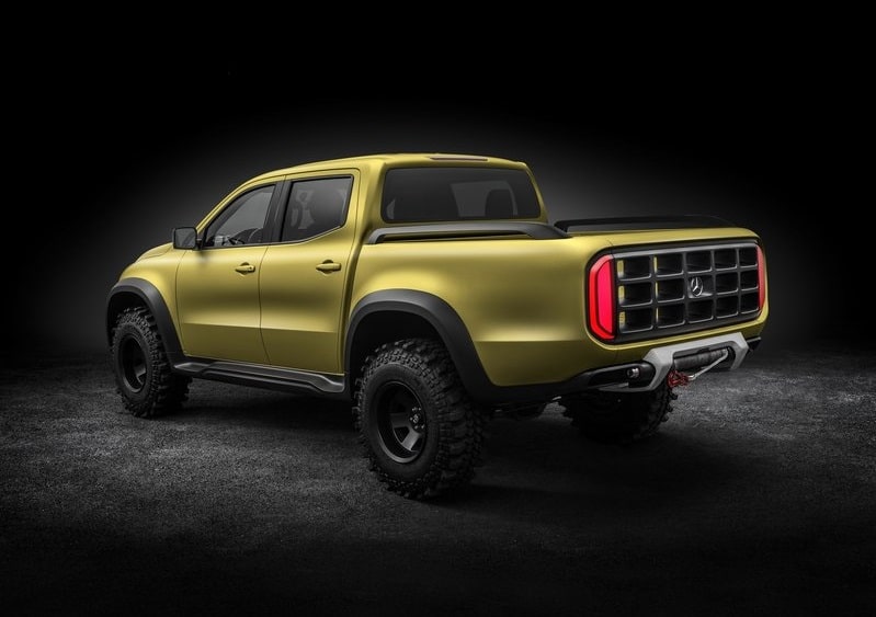 Mercedes-Benz Concept X-Class dört kapılı pick-up gövdesi
