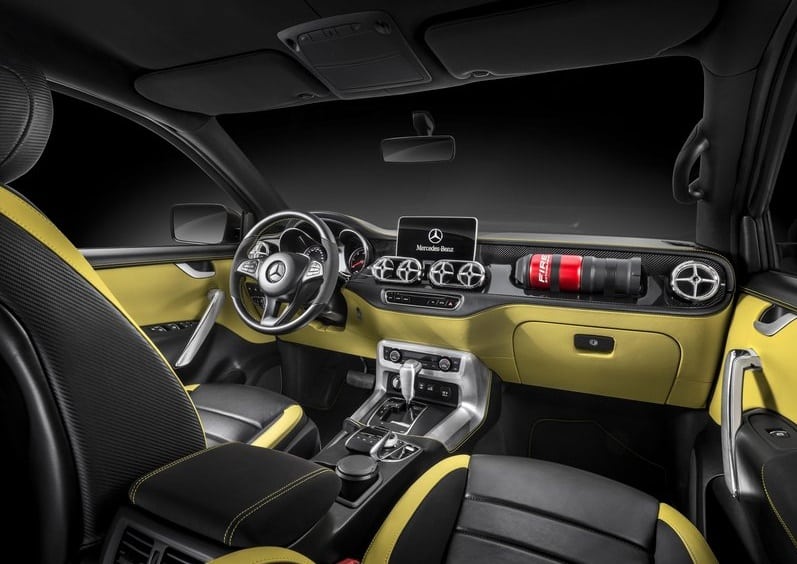 Mercedes-Benz Concept X-Class Powerful Adventurer Lemonax metalik