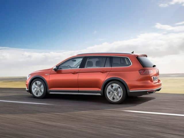 Passat Alltrack arka bölüm tasarımı