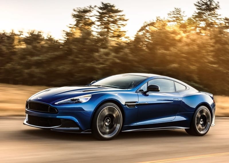 Aston Martin Vanquish S yan profil