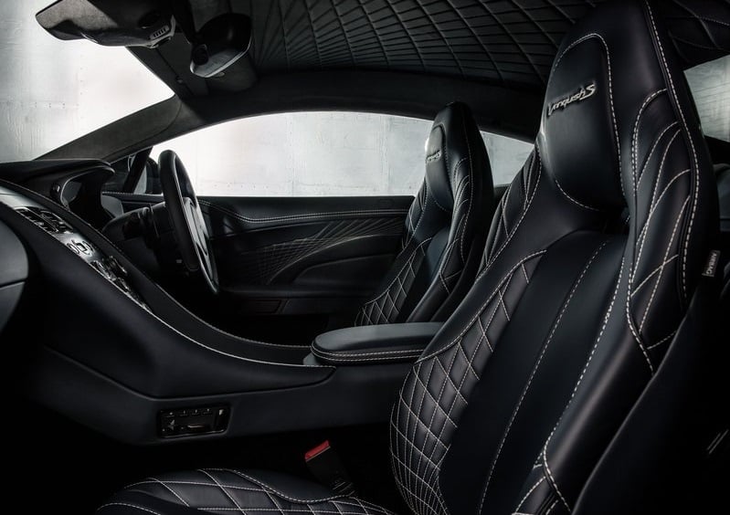 2017 Aston Martin Vanquish S iç mekan