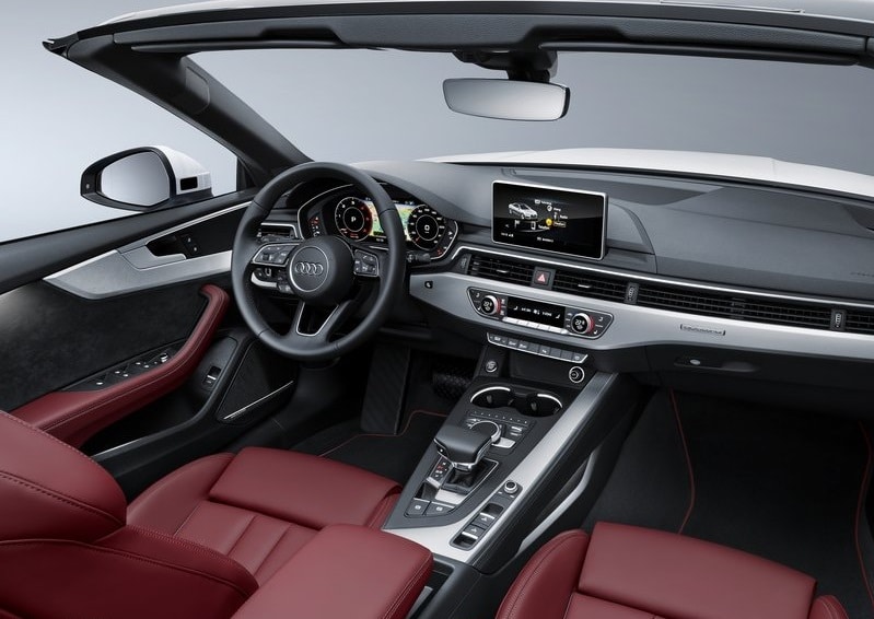 Audi A5 Cabriolet bagaj ve kullanım detayı