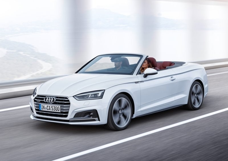 Audi A5 Cabriolet kumaş tavan kapalı görünüm