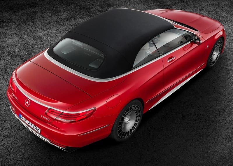 Maybach S 650 Cabriolet yan gövde ve jant görünümü