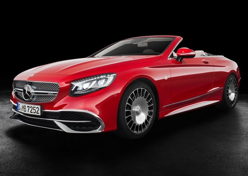 Maybach S 650 Cabriolet açık tavanlı gövde görünümü