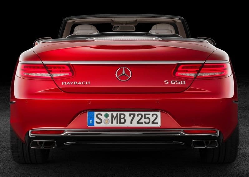 Maybach S 650 Cabriolet kabin ayrıntısı