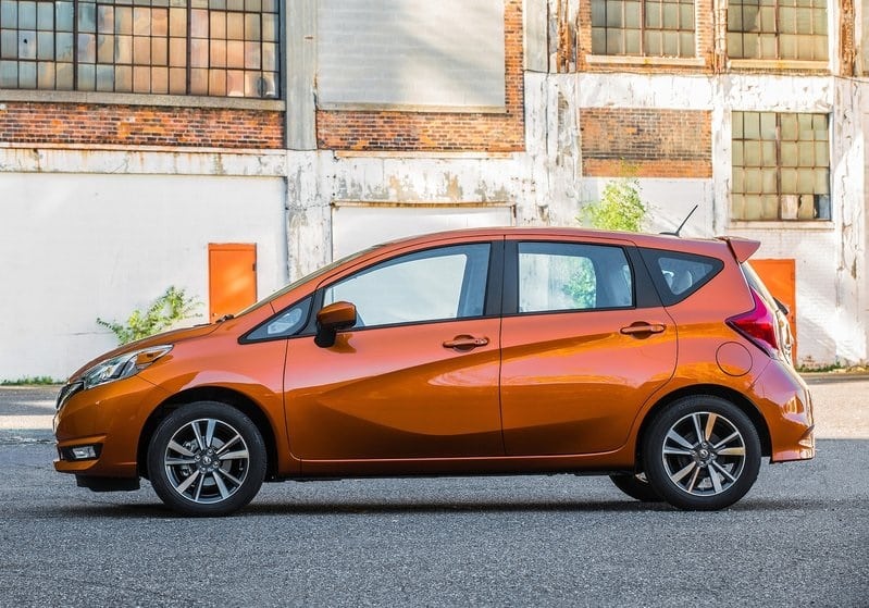 Nissan Versa Note hatchback gövde arşiv karesi