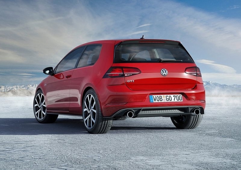 Volkswagen Golf VII güncellenmiş dış tasarım görseli