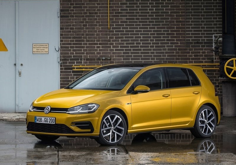 Volkswagen Golf makyajlı model gövde görünümü