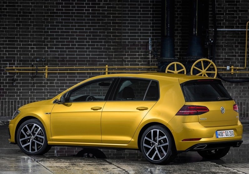 2017 Golf VII yenilenmiş tasarım görseli