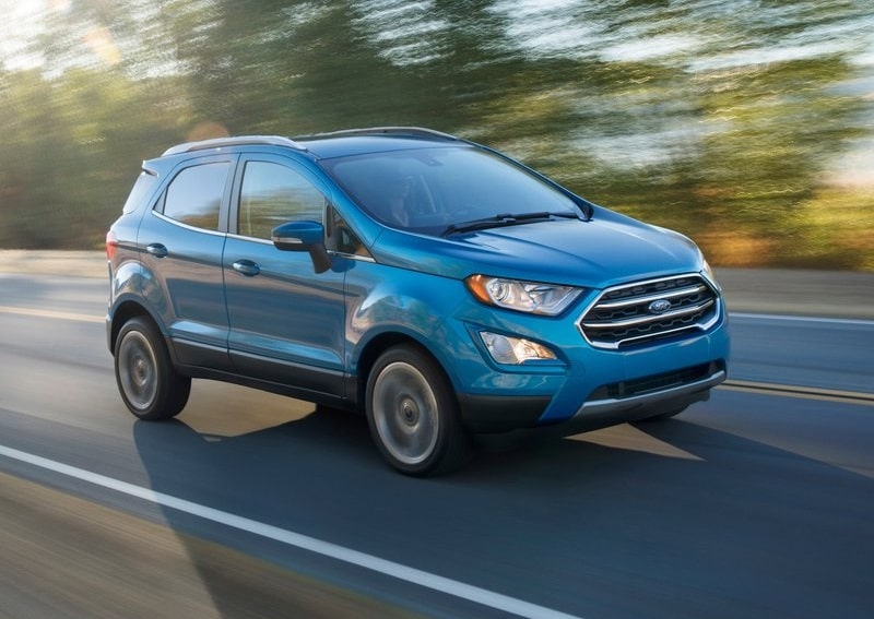 Ford EcoSport ABD sürümü önden sağ üç çeyrek görünüm