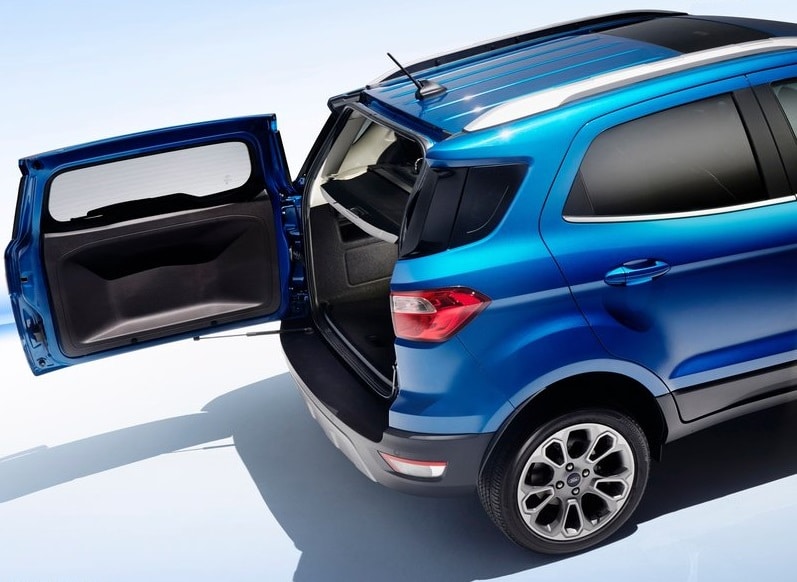 Ford EcoSport yana açılan arka bagaj kapısı