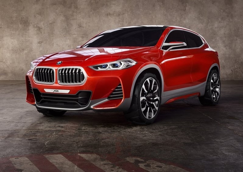 BMW Concept X2 ön ve yan tasarım görünümü