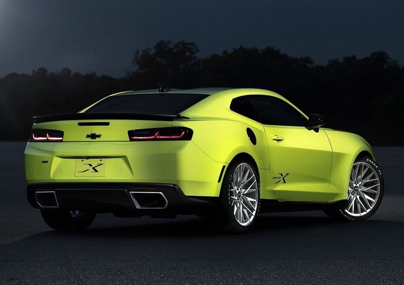 Chevrolet Camaro Turbo AutoX tasarım detayları