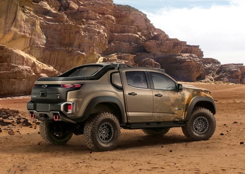 Colorado ZH2 konsept pickup dış tasarımı