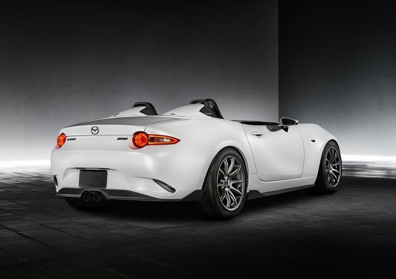 Mazda MX-5 Speedster Evolution önden görünüm