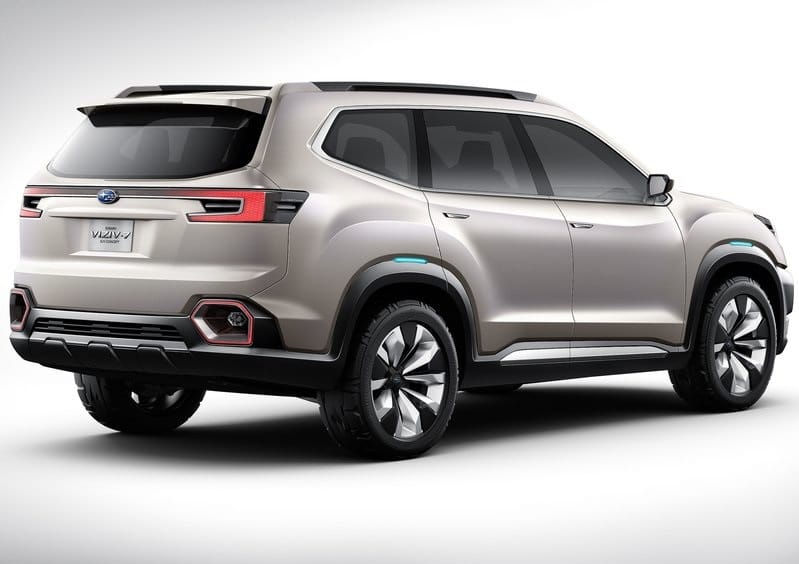 Subaru VIZIV konsepti arka üç çeyrek görünümü