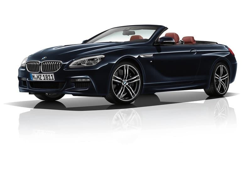 BMW 6 Series Convertible açık tavanlı stüdyo görünümü
