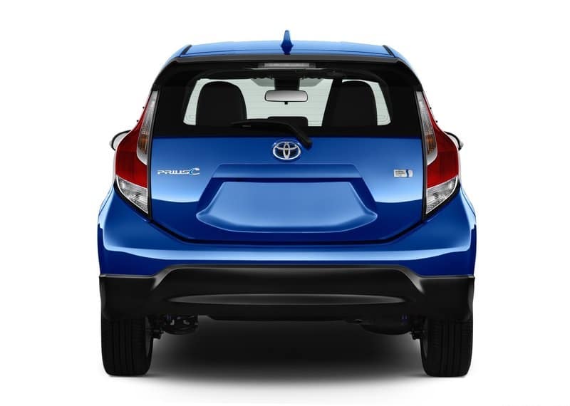 Toyota Prius C arka tasarım görünümü