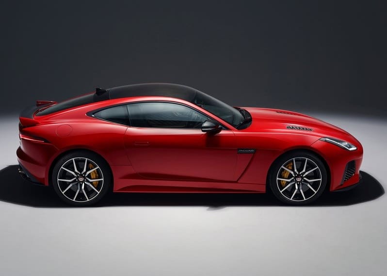 Jaguar F-TYPE SVR Coupe yan profil