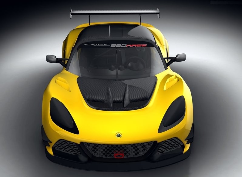 Exige Race 380 pist otomobili dış görünümü