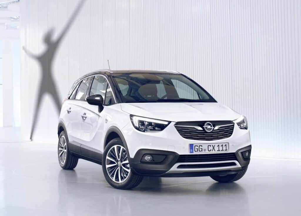 Opel Crossland X gövde ve tavan tasarımı