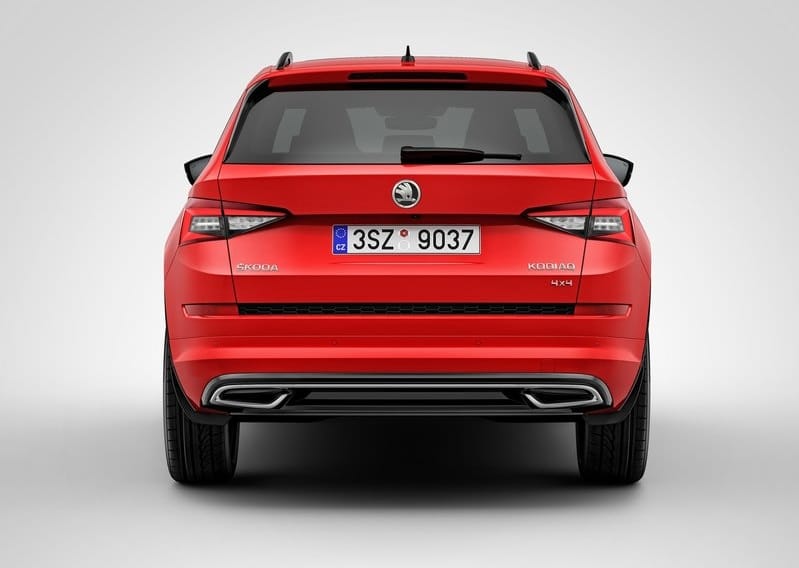 Kodiaq Sportline yan profil ve alaşım jantlar