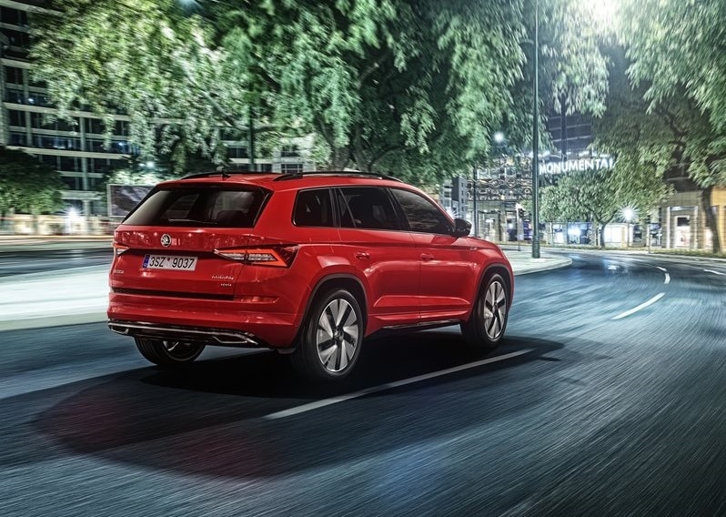Kodiaq Sportline sportif iç mekan görünümü