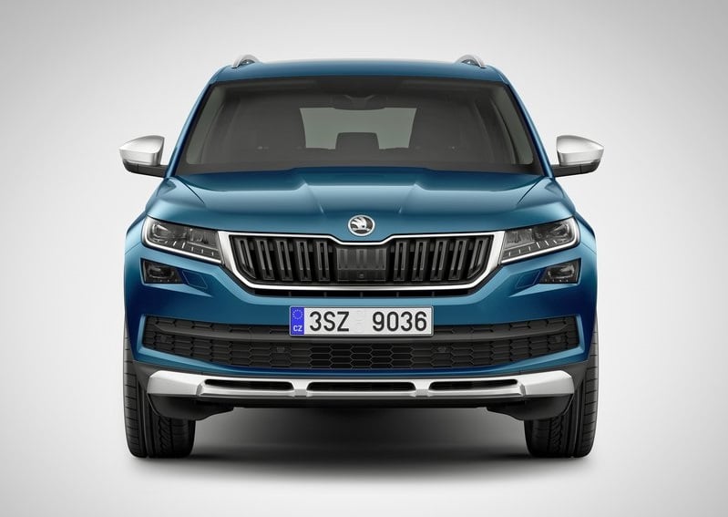Kodiaq Scout ön tasarım ve 19 inç jantlar