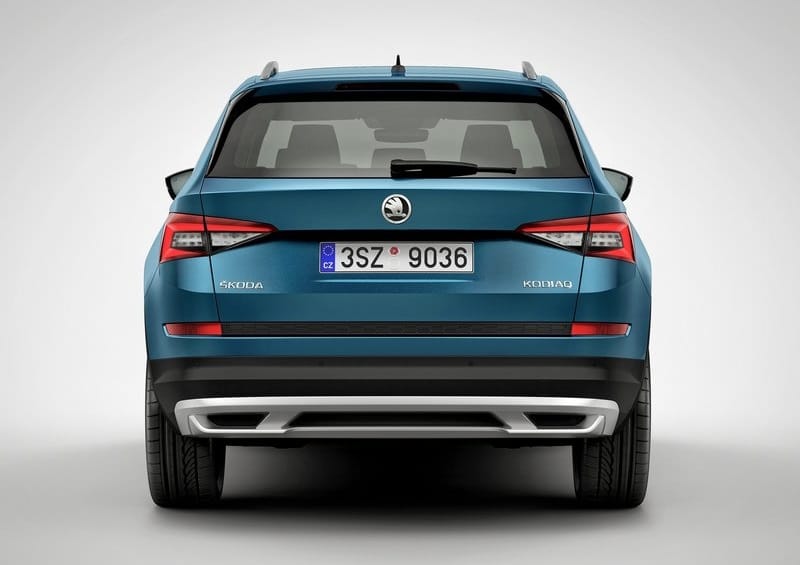 Kodiaq Scout yan profil ve tavan rayları
