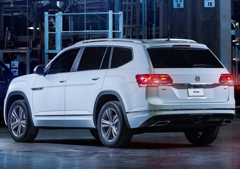 Volkswagen Atlas R-Line ön tasarım ve tampon ayrıntıları
