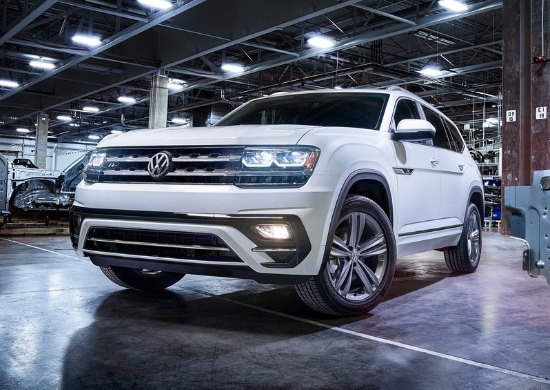 Volkswagen Atlas R-Line arka tampon ve gövde detayları