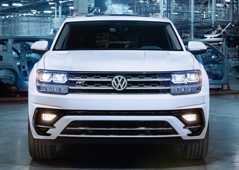 Volkswagen Atlas R-Line kokpit görünümü