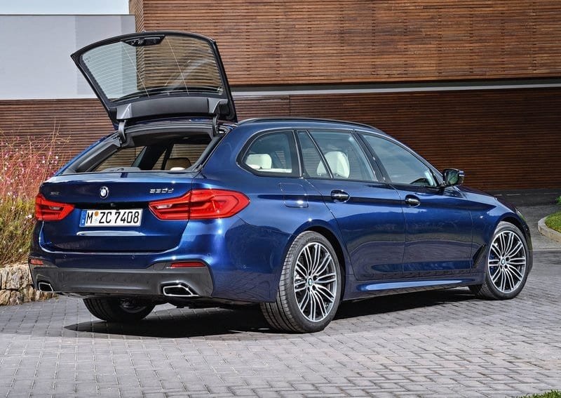 5 Series Touring ön bölüm ve gövde çizgileri