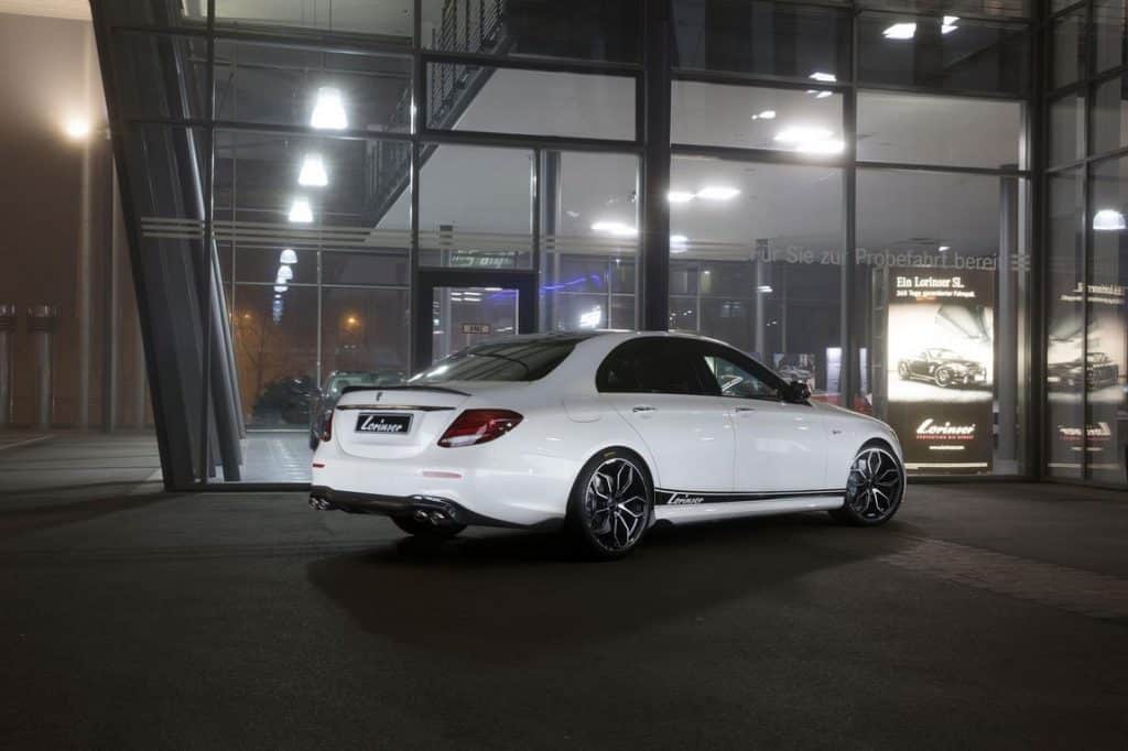 Mercedes E-Class W213 Lorinser ön üç çeyrek görünüm