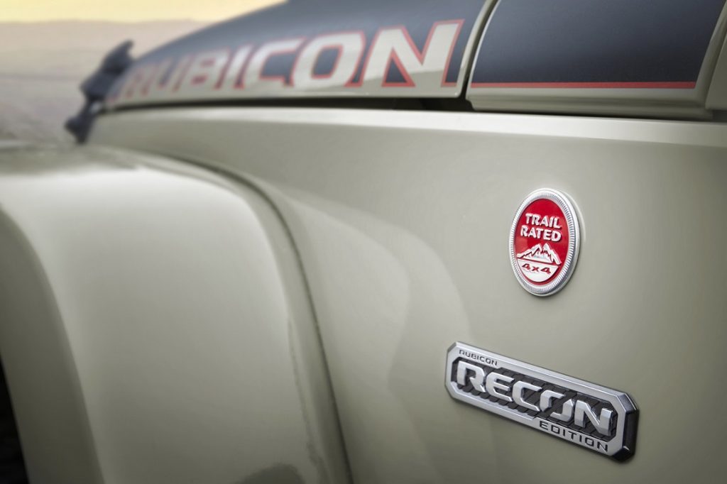 Jeep Wrangler Rubicon Recon arşiv fotoğrafı