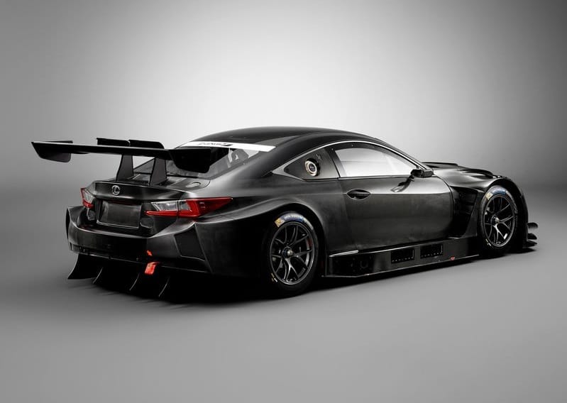 RC F GT3 yarış otomobili dış görünümü
