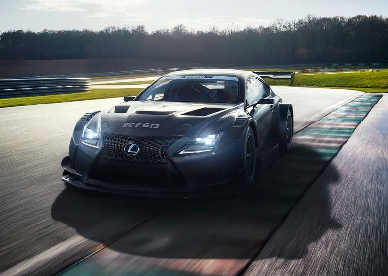 Lexus GT3 yarış otomobili arşiv fotoğrafı