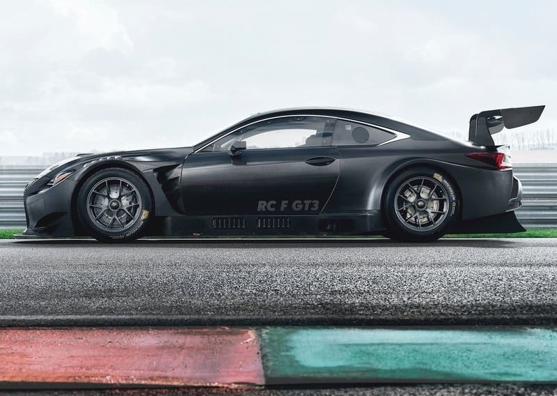 Lexus yarış otomobili RC F temelli GT3