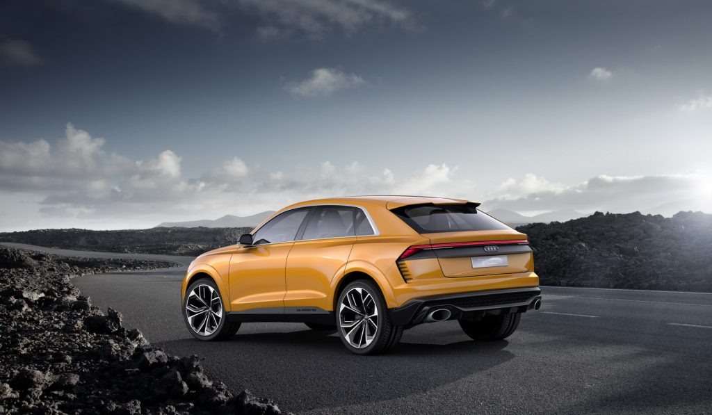 Q8 sport concept ön tasarım ayrıntıları