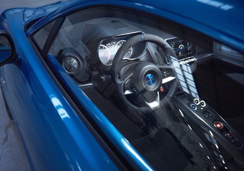 Alpine A110 üretim otomobili görünümü