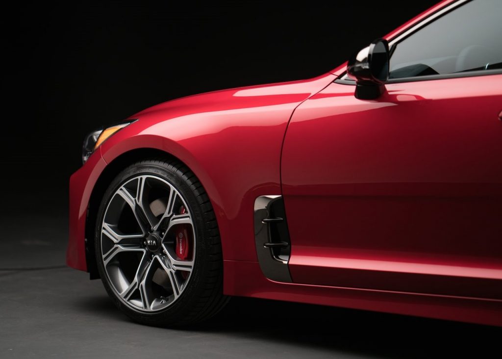 Stinger ön jant Brembo fren ve çamurluk detayı
