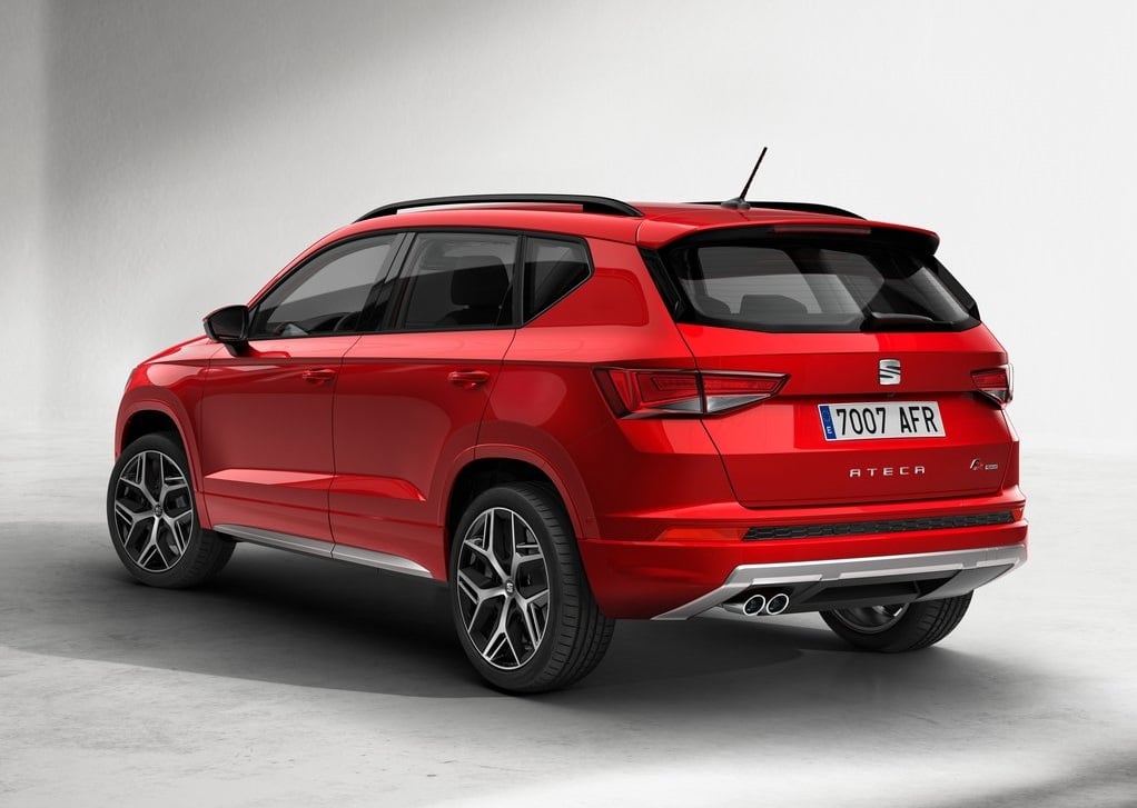 Ateca FR yan ve arka gövde görünümü