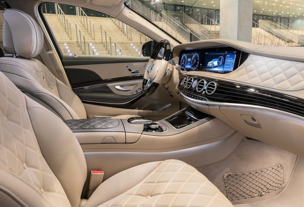 Mercedes-Maybach S560 açık renk ön kabin