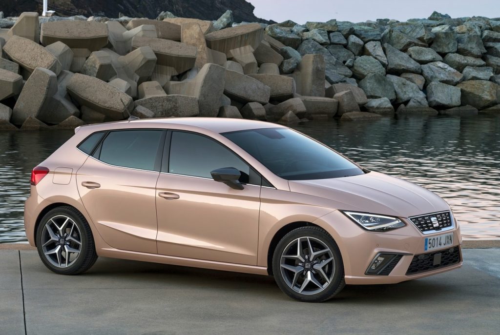 SEAT Ibiza beşinci nesil ön ve yan tasarımı