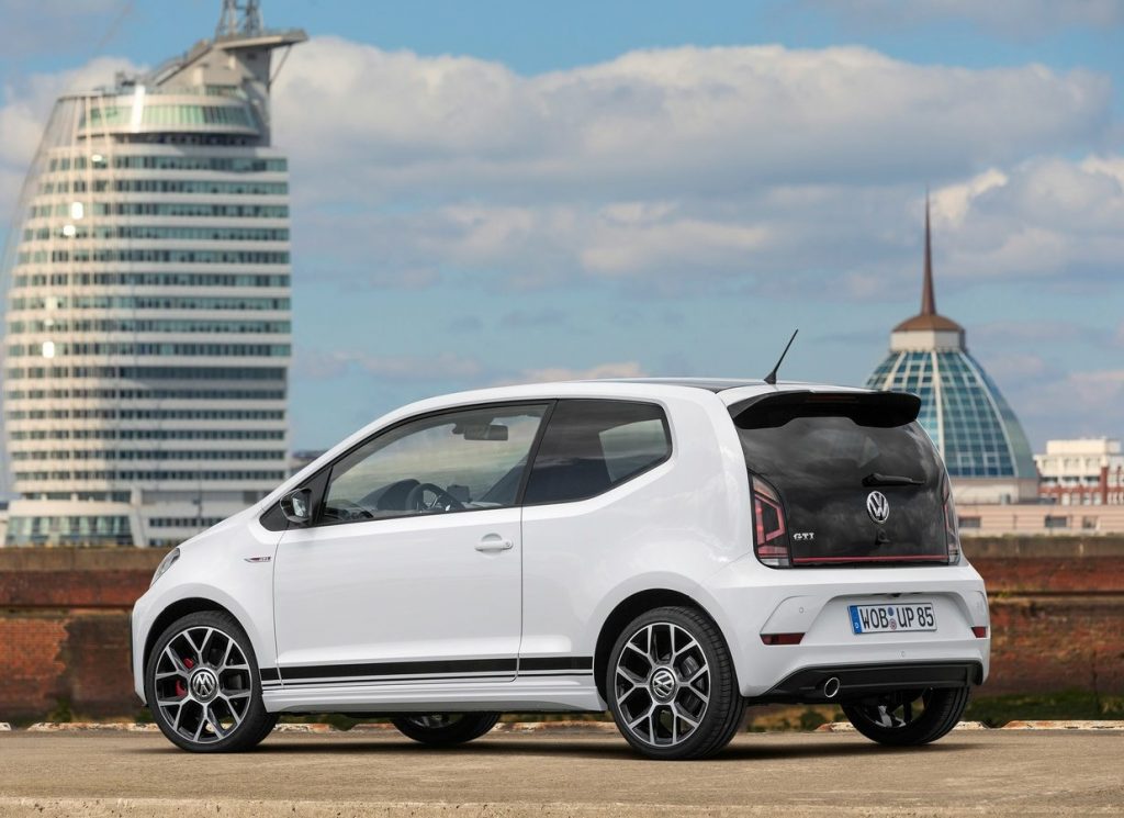 Volkswagen up GTI arka tasarım görünümü