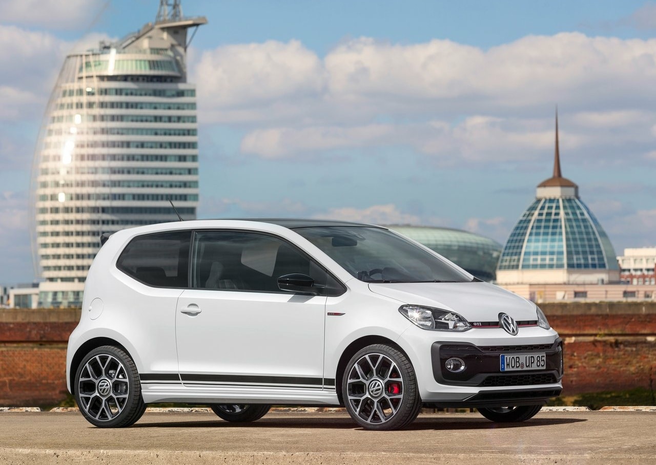 VW Up GTI önden dış tasarım görünümü