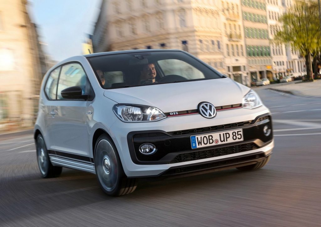 Volkswagen up GTI dış tasarım ve alaşım jant görünümü