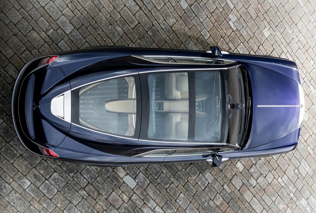 Rolls-Royce Sweptail iç mekan ayrıntıları